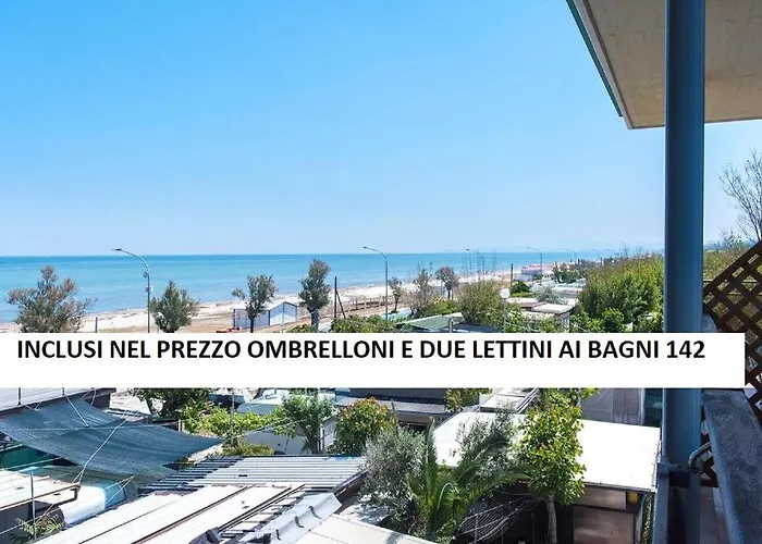דירה Se008 - Senigallia, Bilocale Sul Mare Con Spiaggia